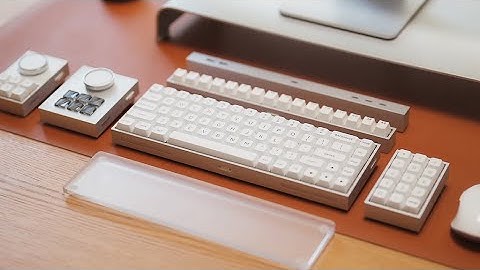 Now on Kickstarter: TMICE X: Control Your Workflow With A Modular Keyboard