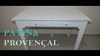 Como fazer pÃ¡tina provenÃ§al - Tutorial DIY