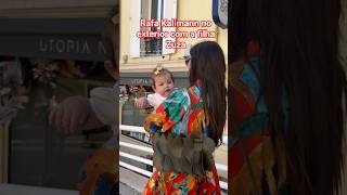 Rafa Kalimann no exterior com a filha Zuza #shorts #rafakalimann #nattan