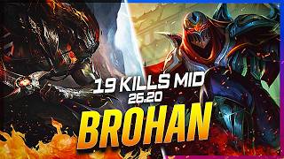 BROHAN - Yasuo vs Zed MID Patch 26.20 - Challenger Yasuo Gameplay