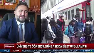 Üniversite Öğrencilerine Askıda Bilet Uygulaması