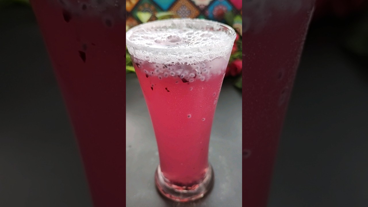 Coolbar Style Pink Lemon Juice /  Best Summer Drink / Iftar Special Drink / Variety Juice 