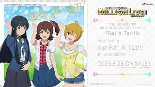 Vignette de la vidéo "【アニメ アイドルマスター ミリオンライブ！】THE IDOLM@STER MILLION ANIMATION THE@TER 『Rat A Tat!!!』試聴動画【#ミリアニ】"