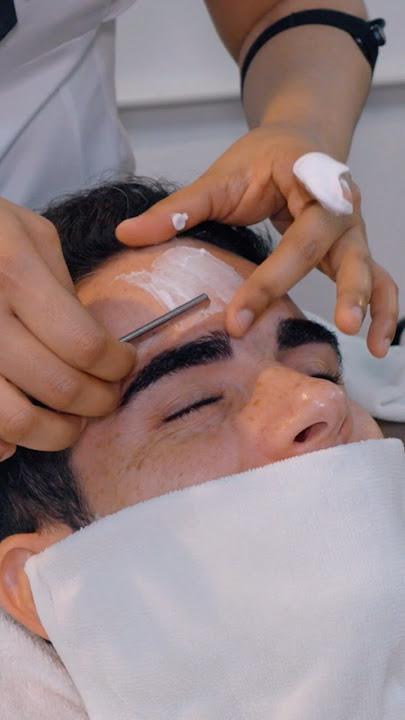 ASMR: Amazing Thai  Barbershop Full Service massage #shorts