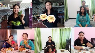 देखिए हमारा आज का नया Vlog। Breakfast Lunch में क्या खाया आज हमने और क्या- क्या किया?Vineeta & Vlog