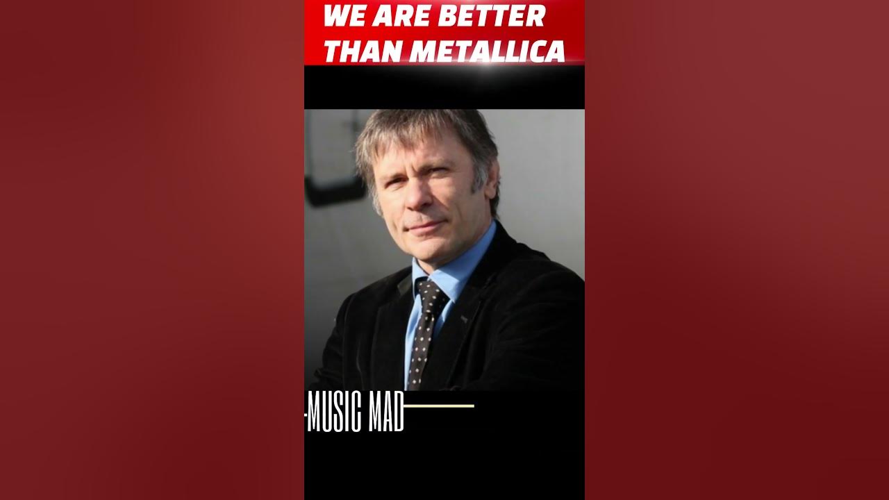 Iron Maiden is Better Than Metallica - Bruce Dickinson #shorts