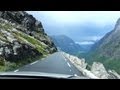 Driving Trollstigen in Thunder Storm (FULL HD HQ, Norway)