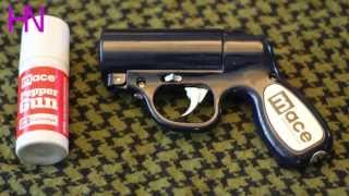 Mace Pepper Gun Demonstration and Review