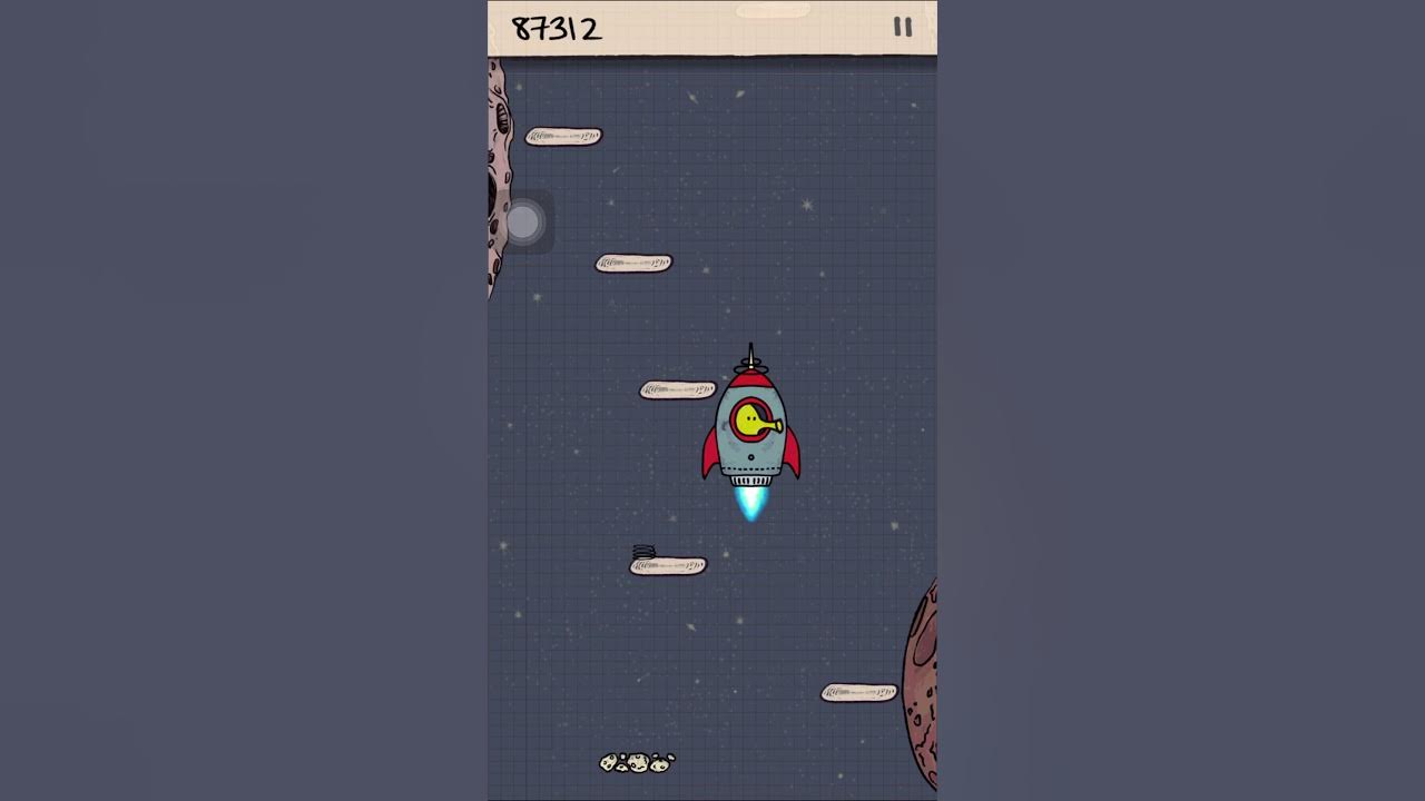 Doodle Jump (Space Theme) High Score 301,957 points NO CHEATS OR HACKS 