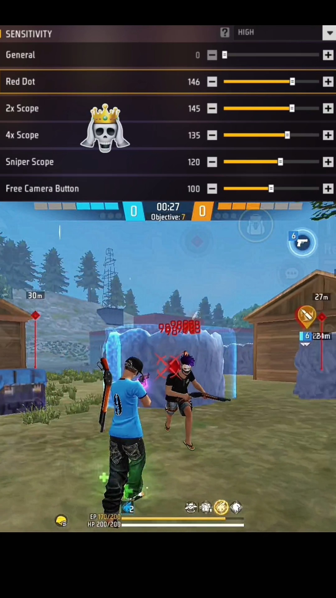 New Free Fire Sensitivity Settings 2026 😈 Drag Headshot Trick