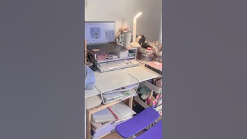 |Study with me| Decor lại góc học tập cho năm mới nè, hứa sẽ chăm chỉ hơn 🌸😋#studywithme #decor