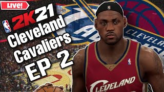 The 03-04 Season + FA/DRAFT | Cleveland Cavaliers Rookie Lebron James NBA 2K21 MyLeague EP 2