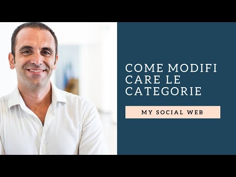 Come modificare categoria WordPress