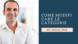 Come modificare categoria WordPress