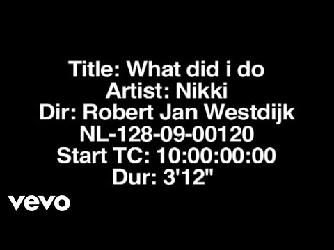 Nikki - What Did I Do