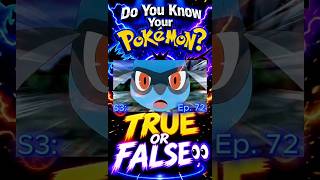 Is This True👀 About Riolu Or Is It False? 👀