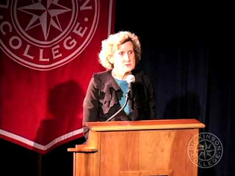 Presentation of the 2007 Dickinson Arts Award to T...