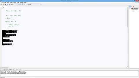 Embedded Programming: Loops