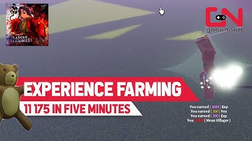 11.000 + Experience Farming in 5 minutes - Slayers Unleashed v.0.4