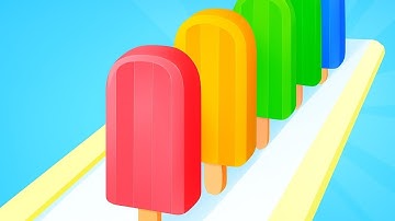 🍦 Popsicle Stack | Relaxing ASMR Gameplay | Satisfying Ice Cream Stacking 🍧