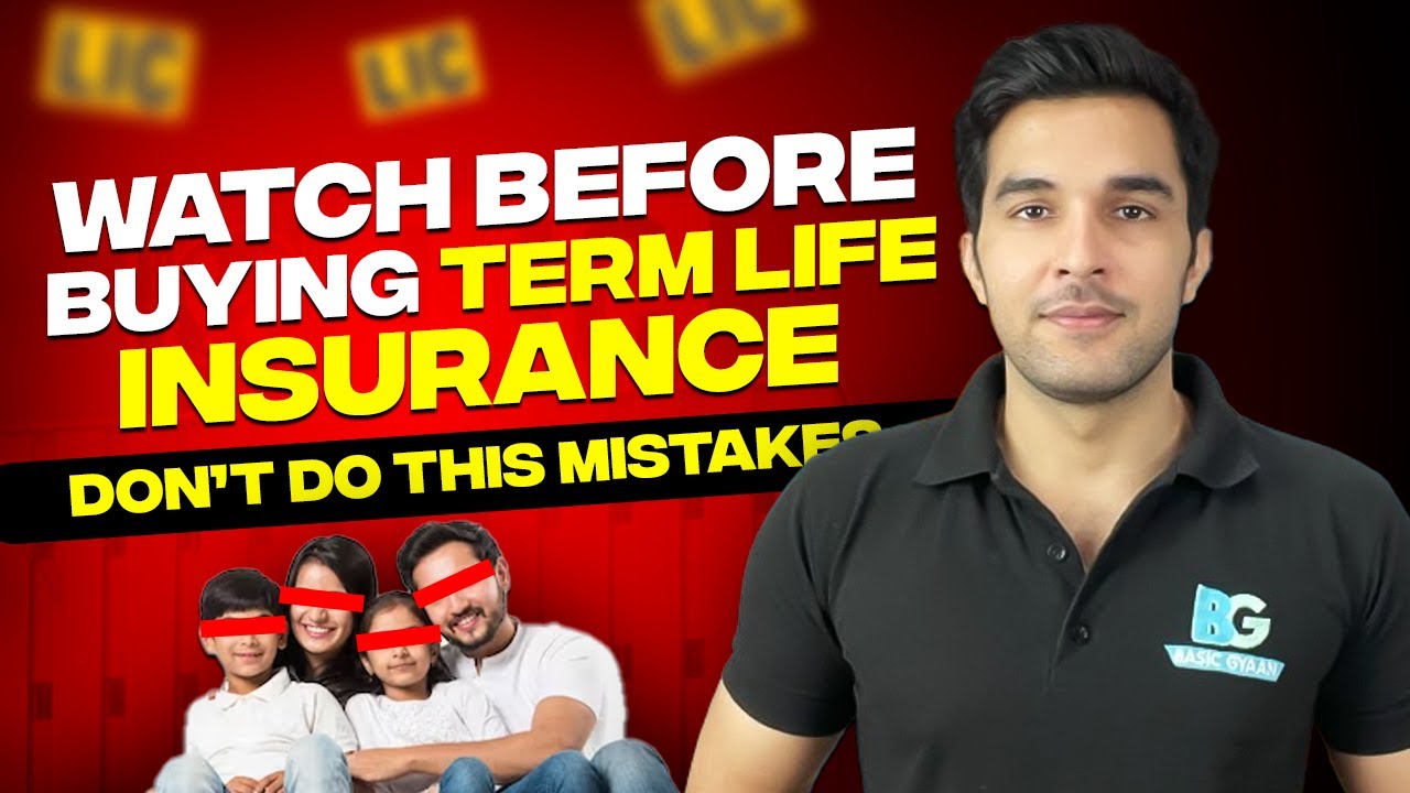 Watch this Before Buying Term Insurance | Mistakes to Avoid | Hindi ...