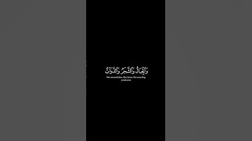 ألم تر أن الله يسجد له | ياسر الدوسري | سورة الحج #كرومات_قرآن #quran