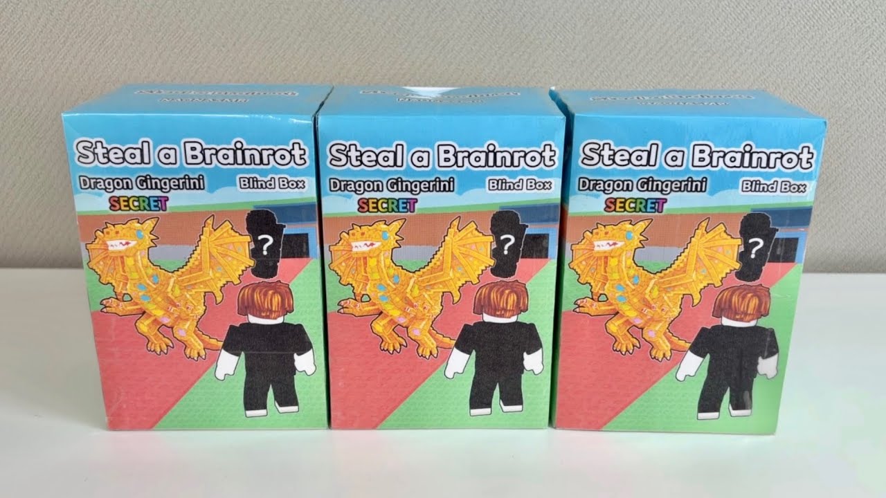 [☁️Paperdiy☁️] Steal a Brainrot Blind bag ASMR✨ | Compilation | Squishy | Satisfying | Roblox 