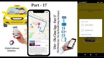 Uber - Ola Clone App - Part 17 (Taxi Booking App - Rest Api Retrofit Setup Into Project)
