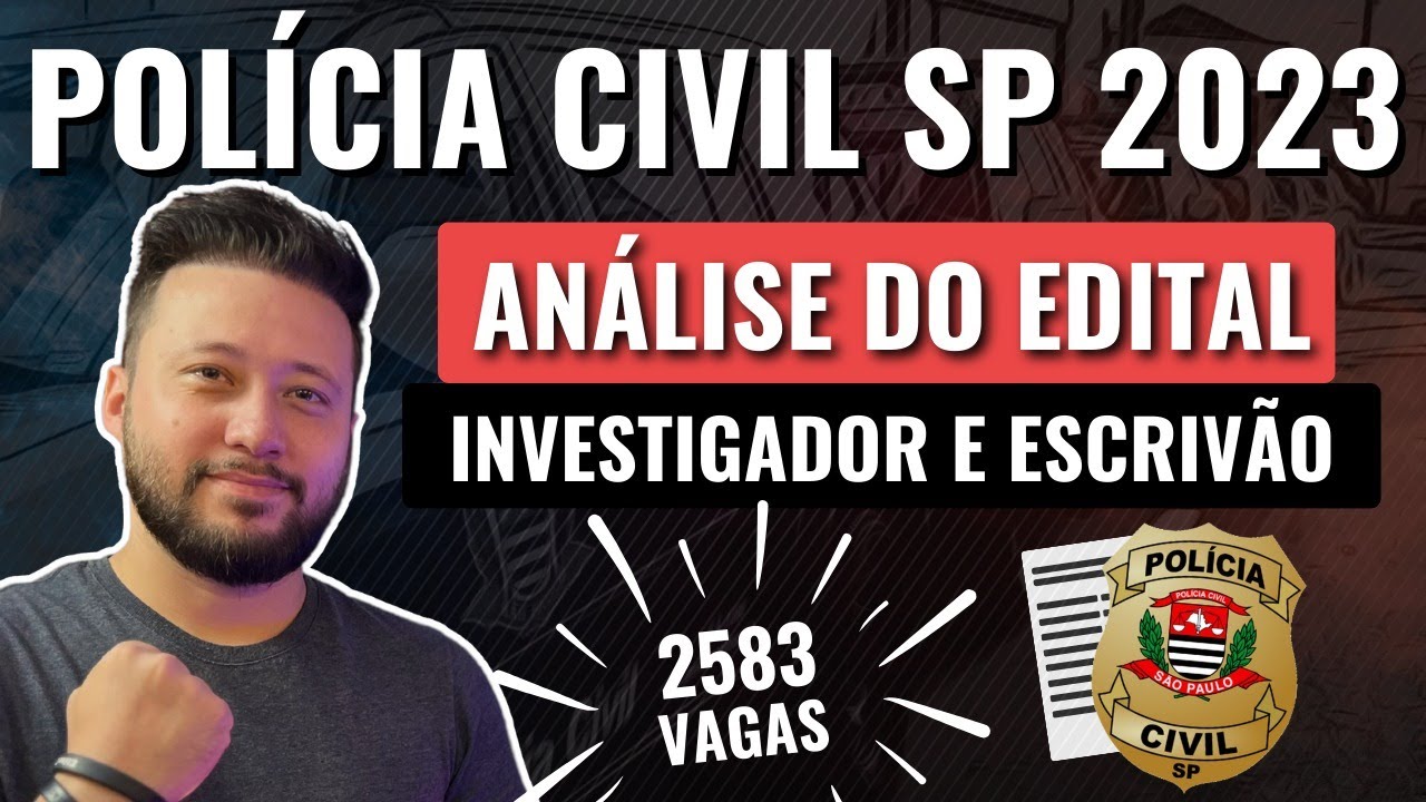 PC-SP (Investigador) – Pós Edital – ESTRATEGIA 2023 – Pacote Teórico +  Passo Estrategico – Polícia Civil de Sao Paulo PC SP - Rateio PCSP 