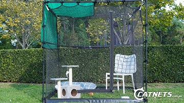 Premium Portable Cat Enclosure | Catnets.com.au