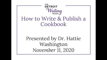 How to Write & Publish a Cookbook