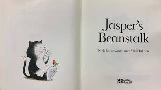 Jasper's Beanstalk Read Aloud