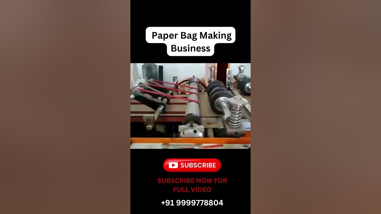 Paper Bag Making Business YouTube paper-bag-making-business-youtube