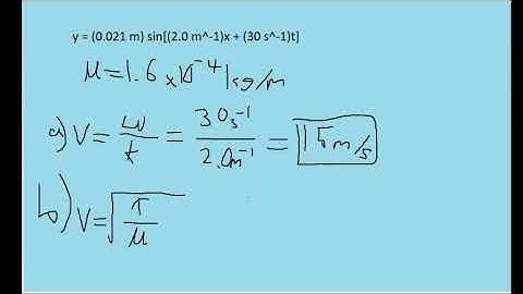 Waves I - Problem #17