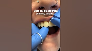 How YOU Are Flossing Your Teeth WRONG! 😭🦷