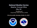 First winter storm of the season headed this way