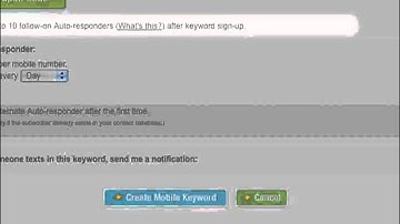 Mobile Marketing: Mobile Keyword Part 2 Tutorial | Trumpia
