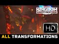 Transformers War For Cybertron Kingdom(2021) All Transformations HD