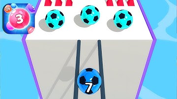 Marble Run 3D Gameplay All Levels iOS,Android NEW BIG UPDATE Ball 2048 Game New Event 2022 F9EMCK