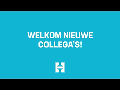 Welkom nieuwe collegas 