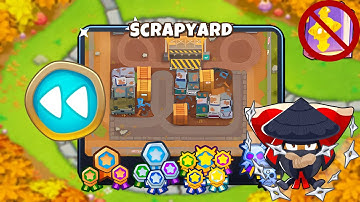 Scrapyard [Reverse] Guide | No Monkey Knowledge | BTD 6 (2023 Updated) 4K