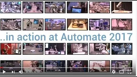 Truly Universal: Watch our cobots in 24 different applications at Automate 2017