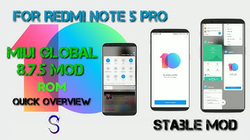 MiUi Global BETA 8.7.5 | Mod ROM | For Redmi Note 5 Pro | Whyred | BETA Stable