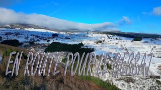 En Route pour le Bessat dans le  Massif du PIlat