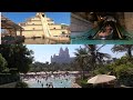 Aquaventure Water Park Dubai / The largest water park  in Dubai/  The Atlantis