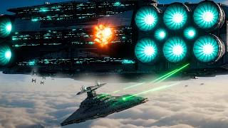 Dominance vs Corellian Star Destroyer Fleets at War Star Wars Empire at War Remake AR