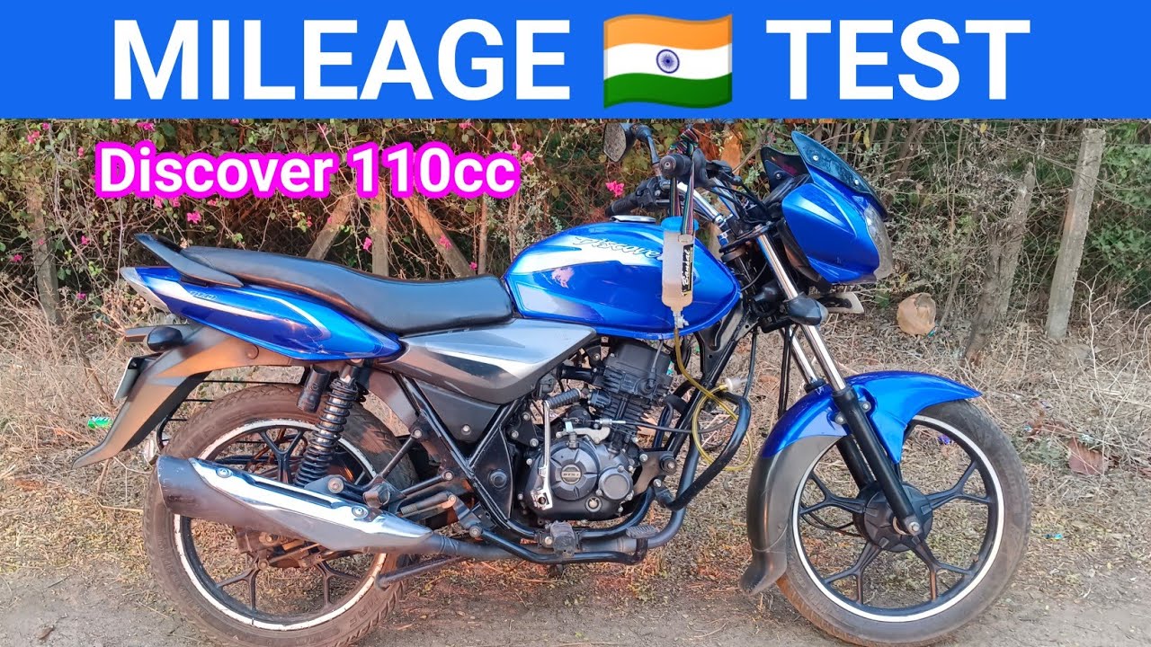 Discover 110cc Real Mileage Test complete Video