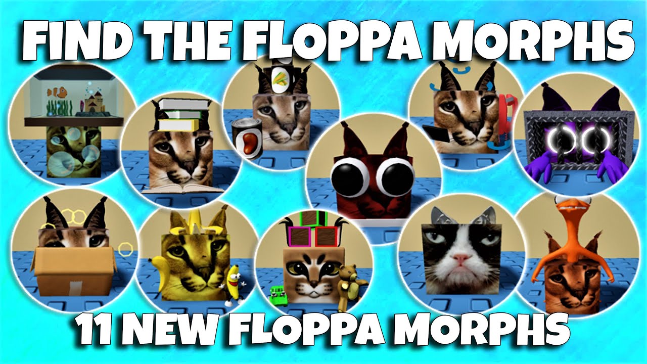 How To Get ALL BADGES in Find The Floppa Morphs - ROBLOX 