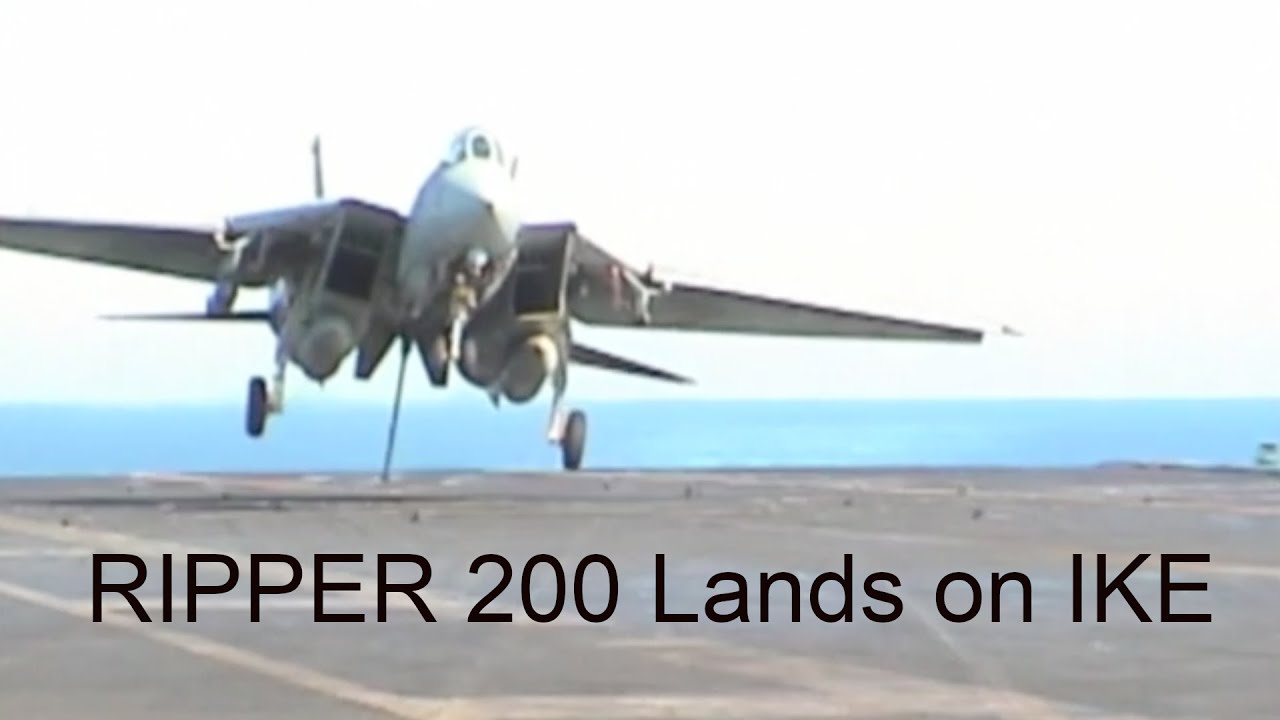 Ripper 200 lands on IKE - YouTube