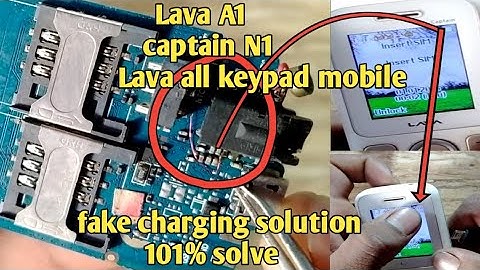 Lava A1 fake charging solution||Lava captain N1 fake charging solution|all Lava mobile fake charging